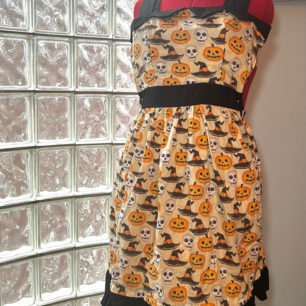 Homemade Halloween dress and cape